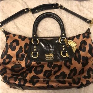 Coach leopard bag BRAND NEW